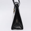 SAINT LAURENT Hand Bag Leather Black Gold 311210 Auth 202987-4