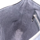 GUCCI GG Supreme Sherry Line Shoulder Bag PVC Black Silver 474139 Auth 202992-20