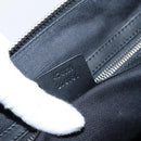 GUCCI GG Supreme Sherry Line Shoulder Bag PVC Black Silver 474139 Auth 202992-11
