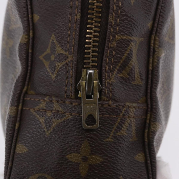 LOUIS VUITTON Monogram Trousse Toilette 28 Clutch Bag M47522 LV Auth 202993