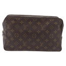LOUIS VUITTON Monogram Trousse Toilette 28 Clutch Bag M47522 LV Auth 202993-13