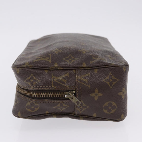 LOUIS VUITTON Monogram Trousse Toilette 28 Clutch Bag M47522 LV Auth 202993