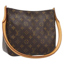 LOUIS VUITTON Monogram Looping MM Shoulder Bag M51146 LV Auth 202995V-1