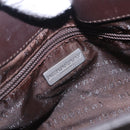 BURBERRY Nova Check Shoulder Bag PVC Beige Auth 203002-15
