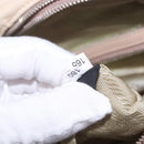 PRADA Gathered Hand Bag Leather 2way Ivory Silver Auth 203005V-27