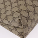 GUCCI GG Supreme Web Sherry Line Tote Bag PVC Beige Gold 89 02 003 Auth 203010-15