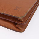LOUIS VUITTON Epi Serviette Conseiller Case Zipangu Gold M54428 LV Auth 203011-11