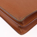 LOUIS VUITTON Epi Serviette Conseiller Case Zipangu Gold M54428 LV Auth 203011-13