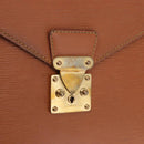 LOUIS VUITTON Epi Serviette Conseiller Case Zipangu Gold M54428 LV Auth 203011-14