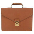 LOUIS VUITTON Epi Serviette Conseiller Case Zipangu Gold M54428 LV Auth 203011-2