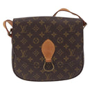 LOUIS VUITTON Monogram Saint Cloud GM Shoulder Bag M51242 LV Auth 203019-13