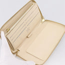 LOUIS VUITTON Damier Azur Zippy Organizer Long Wallet N60012 LV Auth 203024V-8