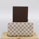 LOUIS VUITTON Damier Azur Zippy Organizer Long Wallet N60012 LV Auth 203024V-12