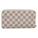 LOUIS VUITTON Damier Azur Zippy Organizer Long Wallet N60012 LV Auth 203024V-2