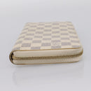 LOUIS VUITTON Damier Azur Zippy Organizer Long Wallet N60012 LV Auth 203024V-4