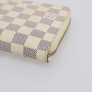 LOUIS VUITTON Damier Azur Zippy Organizer Long Wallet N60012 LV Auth 203024V-14