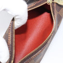 LOUIS VUITTON Damier Ebene Papillon Pouch LV Auth 203026V-17