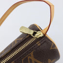 LOUIS VUITTON Monogram Papillon Pouch LV Auth 203027-15