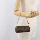 LOUIS VUITTON Monogram Papillon Pouch LV Auth 203027-20