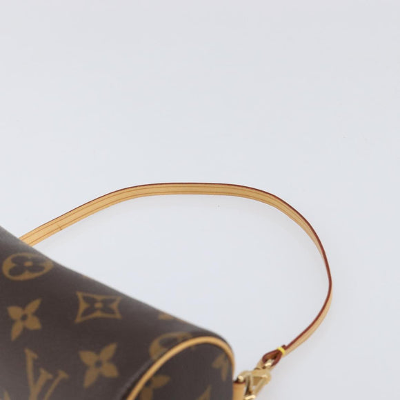 LOUIS VUITTON Monogram Papillon Pouch LV Auth 203027