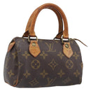 LOUIS VUITTON Monogram Mini Speedy Hand Bag M41534 LV Auth 203029-1