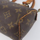 LOUIS VUITTON Monogram Mini Speedy Hand Bag M41534 LV Auth 203029-10