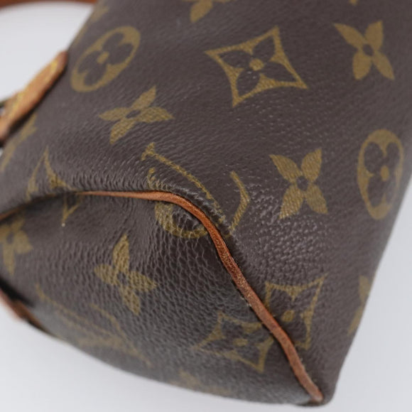 LOUIS VUITTON Monogram Mini Speedy Hand Bag M41534 LV Auth 203029