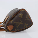 LOUIS VUITTON Monogram Mini Speedy Hand Bag M41534 LV Auth 203029-4