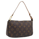 LOUIS VUITTON Monogram Pochette Accessoires Pouch M51980 LV Auth 203031-1