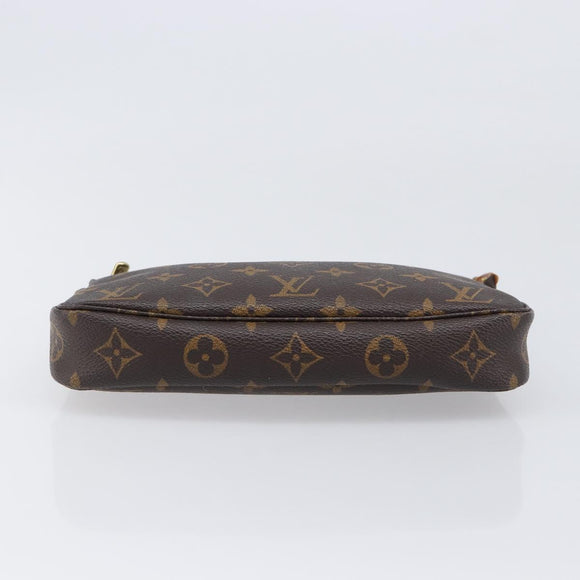 LOUIS VUITTON Monogram Pochette Accessoires Pouch M51980 LV Auth 203031