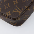 LOUIS VUITTON Monogram Pochette Accessoires Pouch M51980 LV Auth 203031-12
