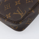 LOUIS VUITTON Monogram Pochette Accessoires Pouch M51980 LV Auth 203031-14