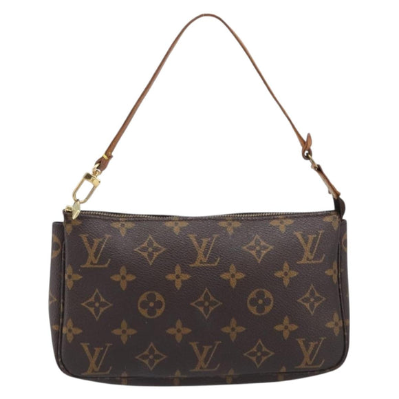 LOUIS VUITTON Monogram Pochette Accessoires Pouch M51980 LV Auth 203031