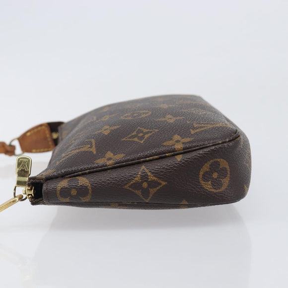 LOUIS VUITTON Monogram Pochette Accessoires Pouch M51980 LV Auth 203031