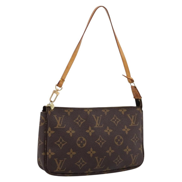 LOUIS VUITTON Monogram Pochette Accessoires Pouch M51980 LV Auth 203033A