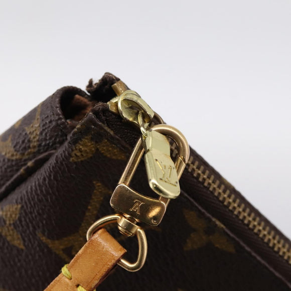 LOUIS VUITTON Monogram Pochette Accessoires Pouch M51980 LV Auth 203033A