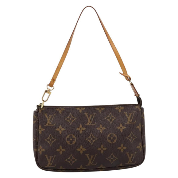LOUIS VUITTON Monogram Pochette Accessoires Pouch M51980 LV Auth 203033A