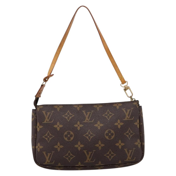 LOUIS VUITTON Monogram Pochette Accessoires Pouch M51980 LV Auth 203033A