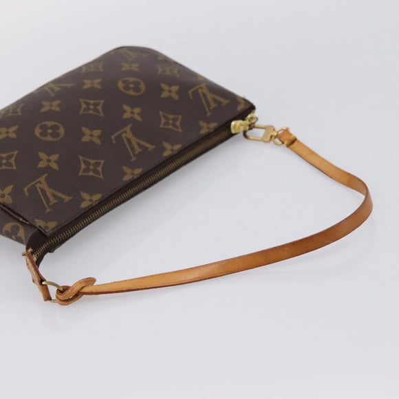 LOUIS VUITTON Monogram Pochette Accessoires Pouch M51980 LV Auth 203033A
