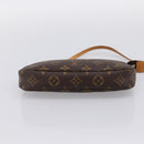 LOUIS VUITTON Monogram Pochette Accessoires Pouch M51980 LV Auth 203033A-5