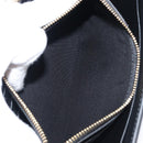 Salvatore Ferragamo Gancini Chain Shoulder Wallet Leather Gold Auth 203036V-22