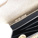 Salvatore Ferragamo Gancini Chain Shoulder Wallet Leather Gold Auth 203036V-24