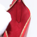 LOUIS VUITTON Epi Pochette Accessoires Pouch Red M52947 LV Auth 203038A-19