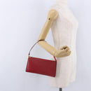 LOUIS VUITTON Epi Pochette Accessoires Pouch Red M52947 LV Auth 203038A-20