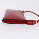LOUIS VUITTON Epi Pochette Accessoires Pouch Red M52947 LV Auth 203038A-3