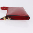 LOUIS VUITTON Epi Pochette Accessoires Pouch Red M52947 LV Auth 203038A-4