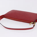LOUIS VUITTON Epi Pochette Accessoires Pouch Red M52947 LV Auth 203038A-6