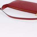 LOUIS VUITTON Epi Pochette Accessoires Pouch Red M52947 LV Auth 203038A-7
