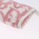 Christian Dior Trotter Canvas Pouch Pile Pink Auth 203042-13