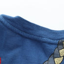 Christian Dior T Shirt cotton Blue Auth 203044M-13
